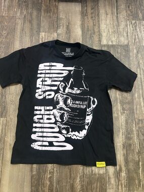 Cough Syrup "Warning"
Tee Size L